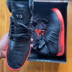 Y-3 Hayworth/Mid Sneaker II Black sz 12.5